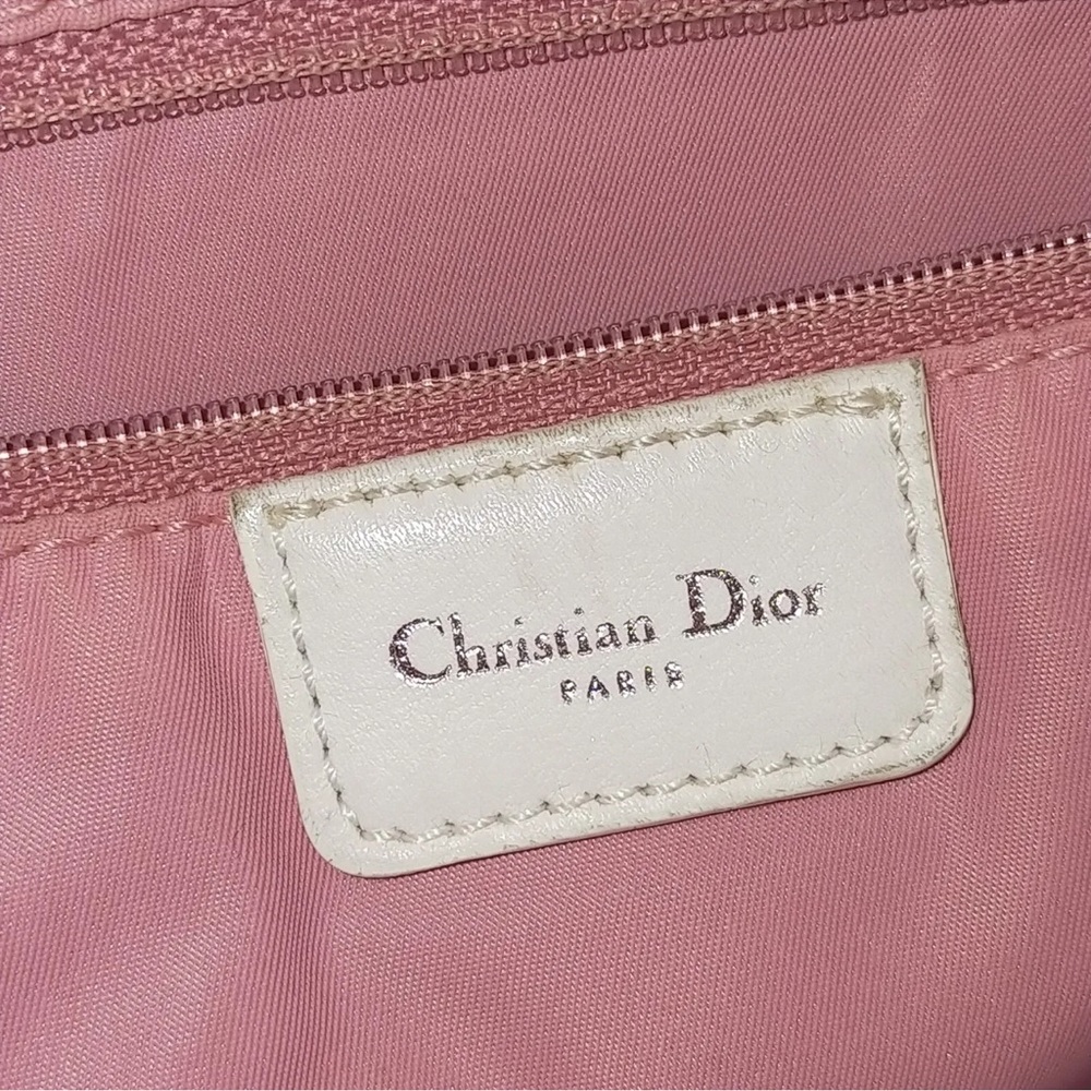 Christian Dior Hand Bag Pink Canvas 3531647 - Picture 7 of 8